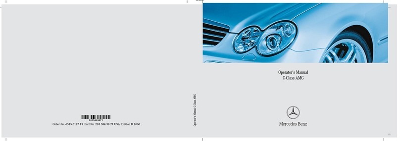 Mercedes-Benz 2006 C 55 AMG Operator's manual