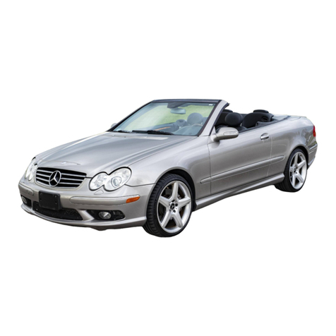 Mercedes-Benz 2005 CLK-Class Cabriolet Operator's manual