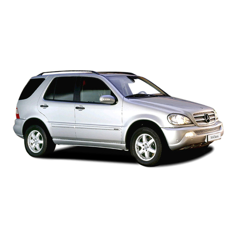Mercedes-Benz 2001 M-Class Operator's manual