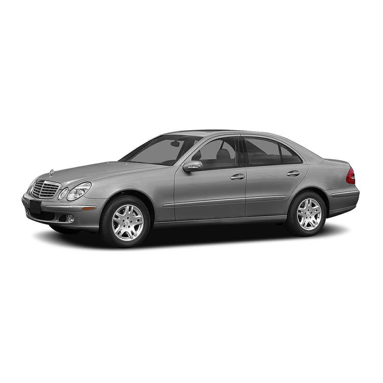Mercedes-Benz 2004 E 320 User manual