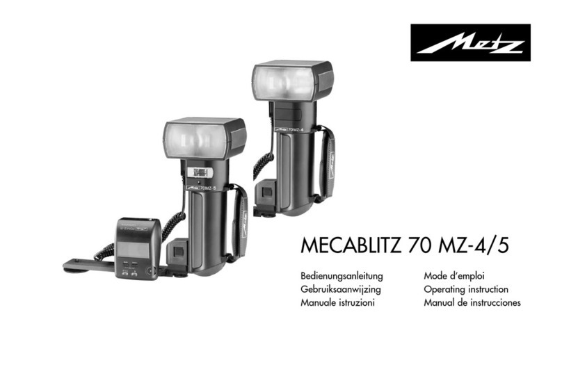 Metz 70 MZ-4/5 operating instructions