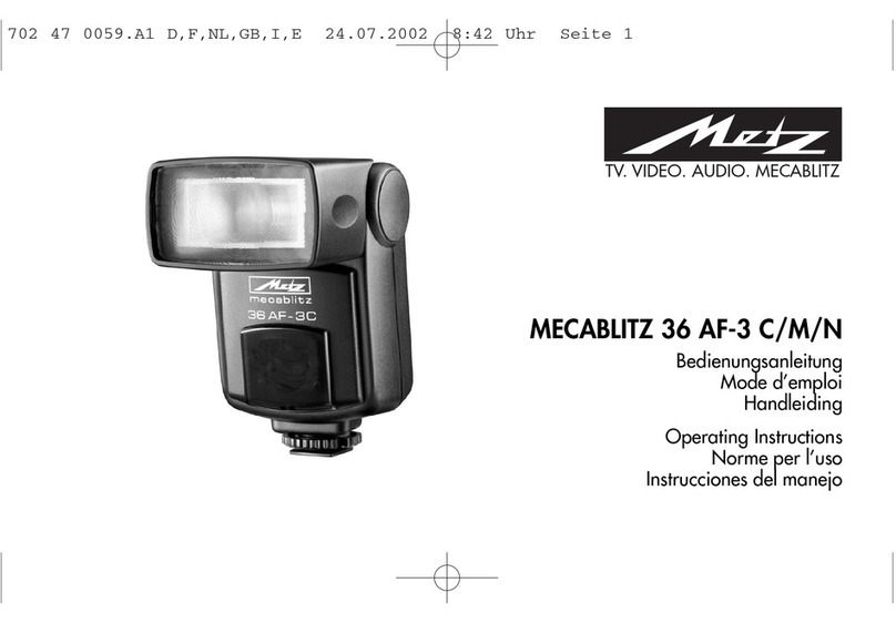 Metz MECABLITZ 36 AF-3 C User manual