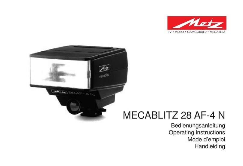 Metz Mecablitz 28 AF-4 N User manual