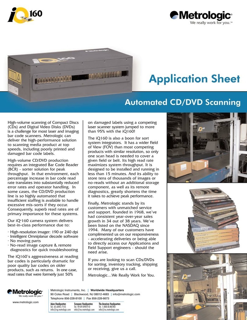 Metrologic iQ160 User guide