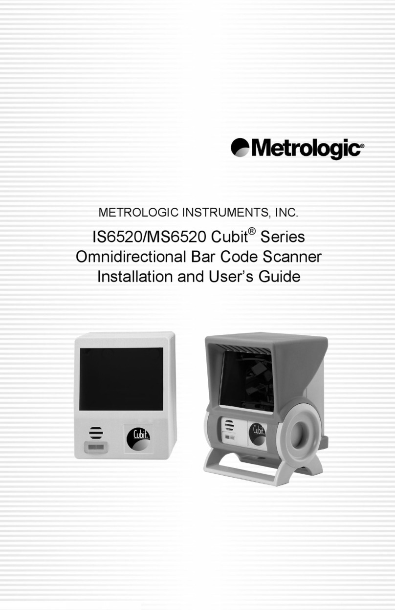 Metrologic Cubit IS6520 Series User manual