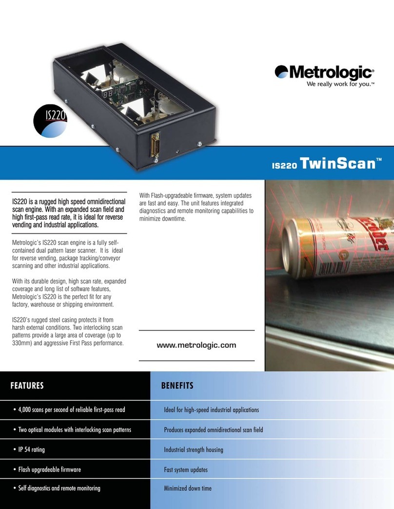 Metrologic TwinScan IS220 User manual