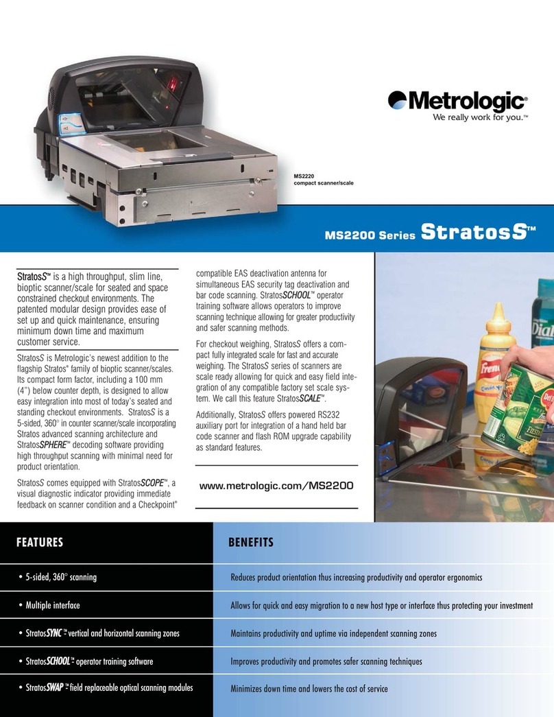 Metrologic StratosS MS2220 User manual