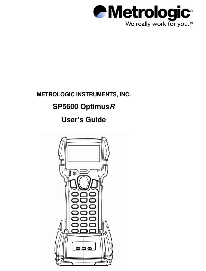Metrologic SP5600 OptimusR user guide
