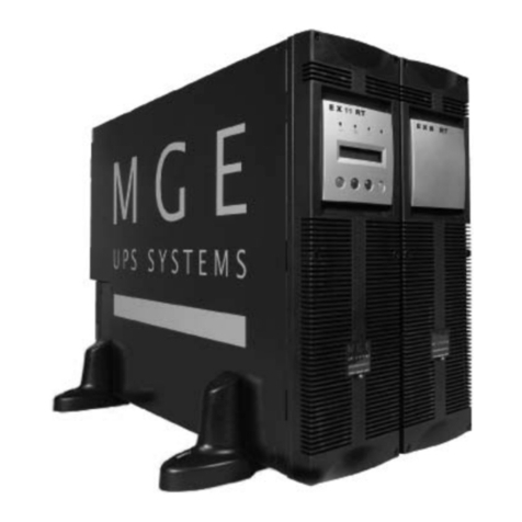 MGE UPS Systems EX 11RT Installation and user manual