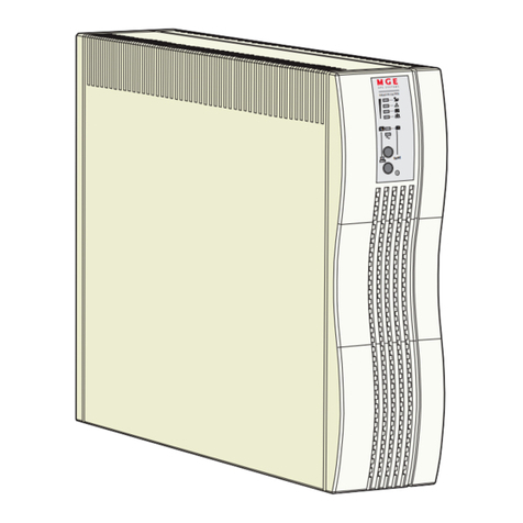 MGE UPS Systems Pulsar EX20 user manual