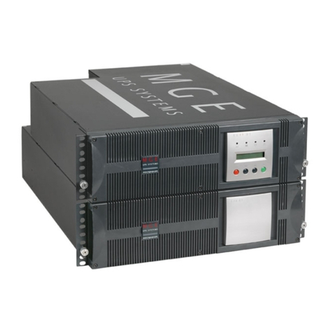 MGE UPS Systems Comet EX 11 RT 3:1 Installation and user manual MGE UPS Systems Comet EX 11 RT 3:1 Installation and user manual