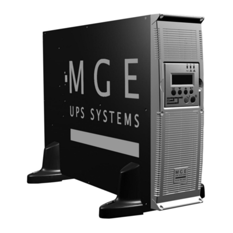 MGE UPS Systems 4000 RT Installation and user manual