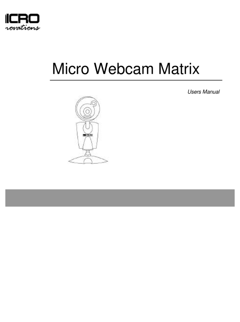 Micro Innovations Micro Webcam Matrix User manual