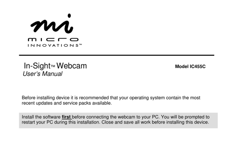 Micro Innovations In-Sight IC455C User manual