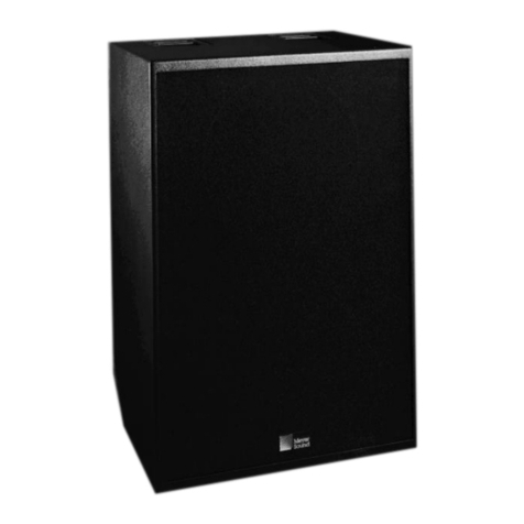 Meyer Sound Reinforcement Subwoofer 650-R2 User manual