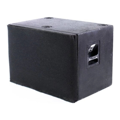Meyer Sound UltraSeries Subwoofer USW-1 User manual