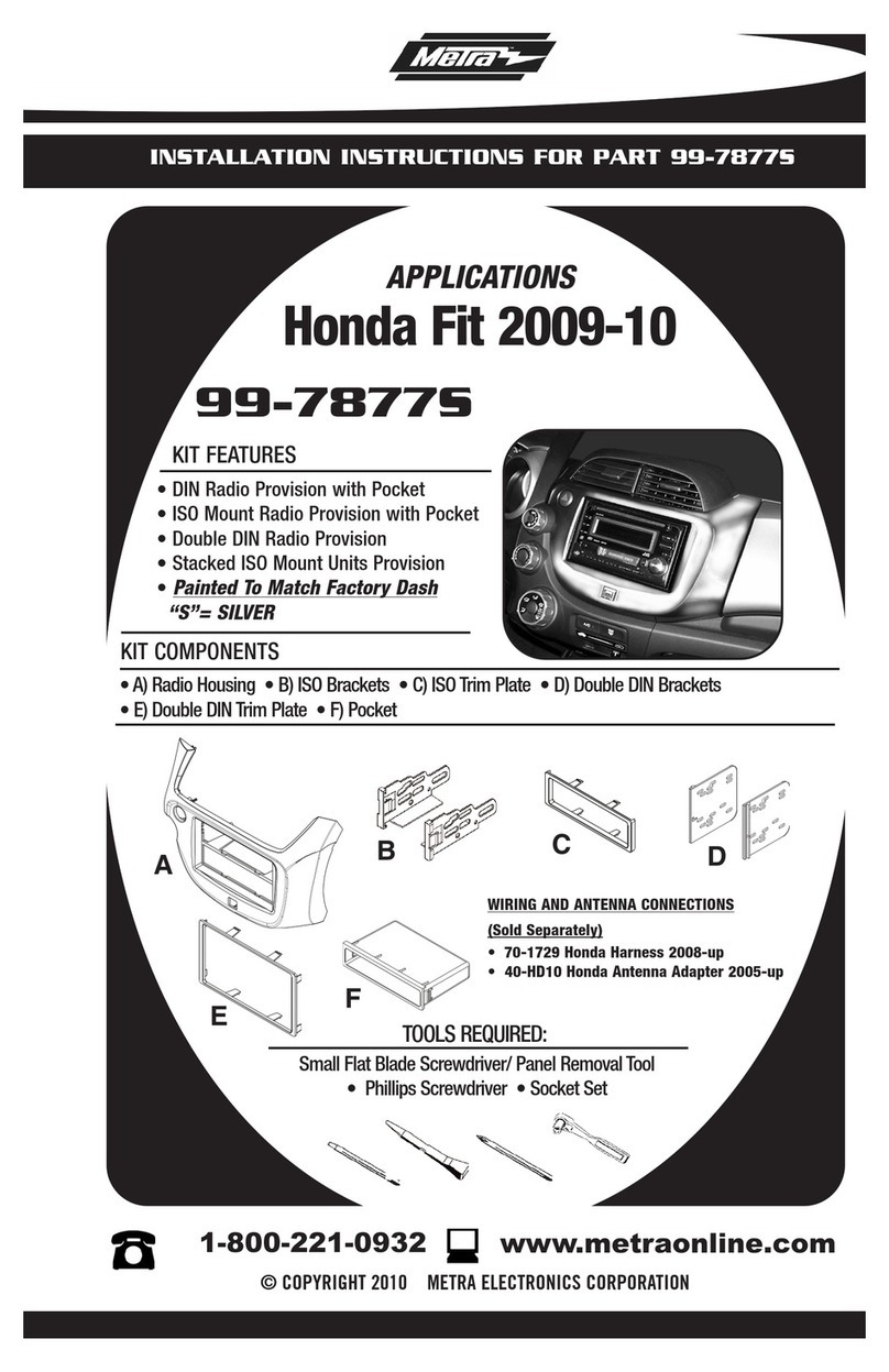 Metra Electronics 99-7877S User manual Metra Electronics 99-7877S User manual