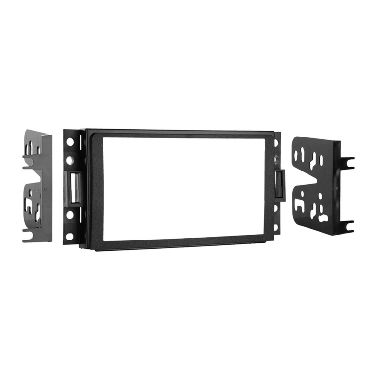 Metra Electronics 95-3304 installation instructions
