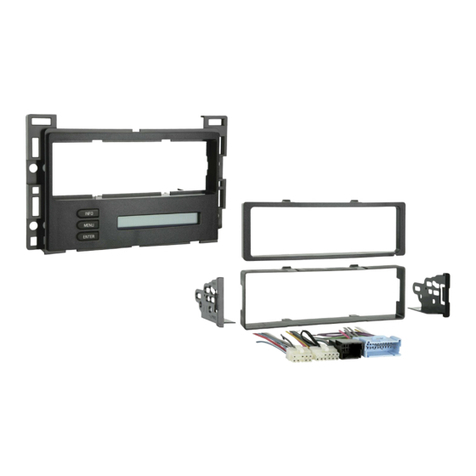 Metra Electronics 99-3303 installation instructions