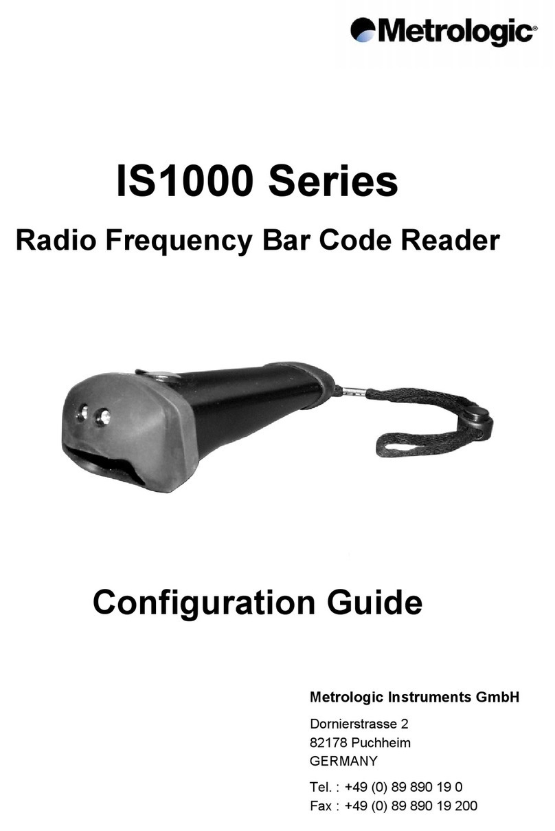 Metrologic IS1000 Series User manual
