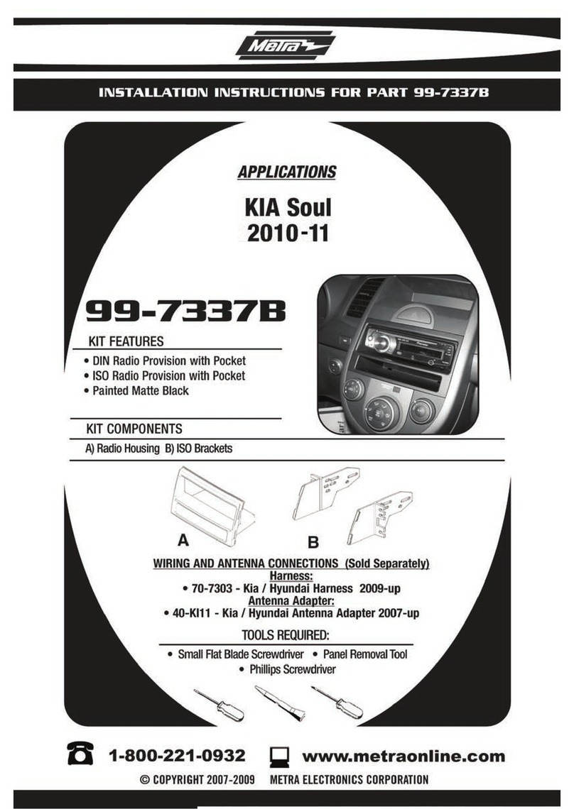 Metra Electronics 99-7337B installation instructions