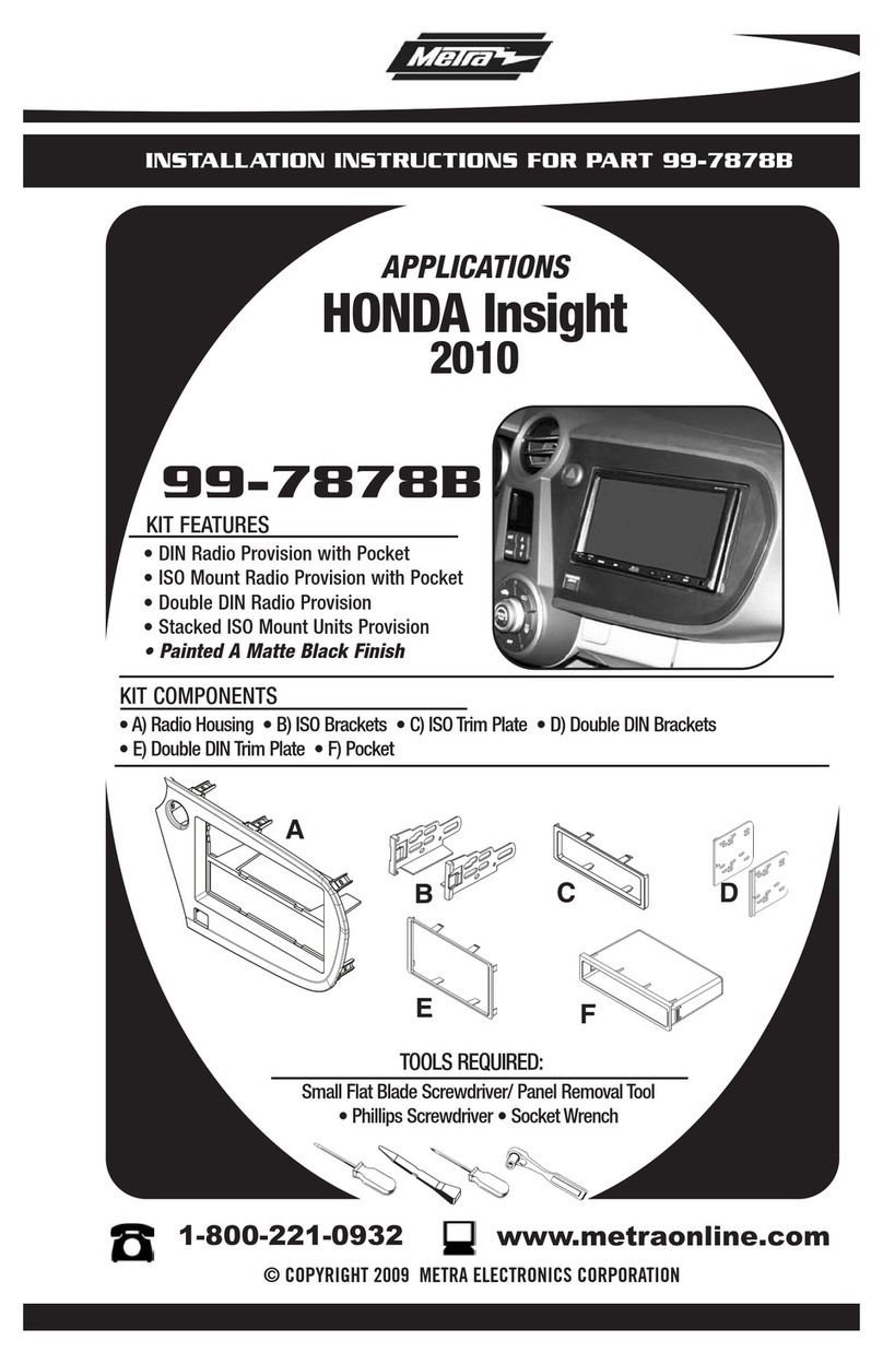 Metra Electronics 99-7878B installation instructions