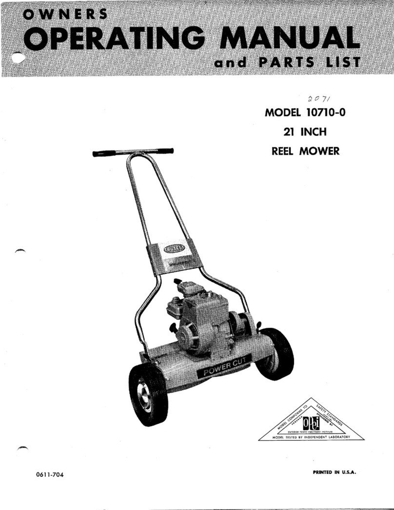 Tru-Test 10710-0 Owners operating manual and parts list