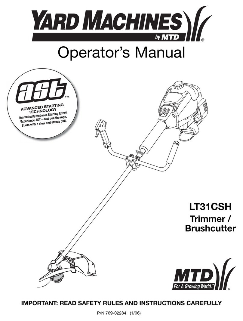 Yard Machines LT31CSH Operator's manual