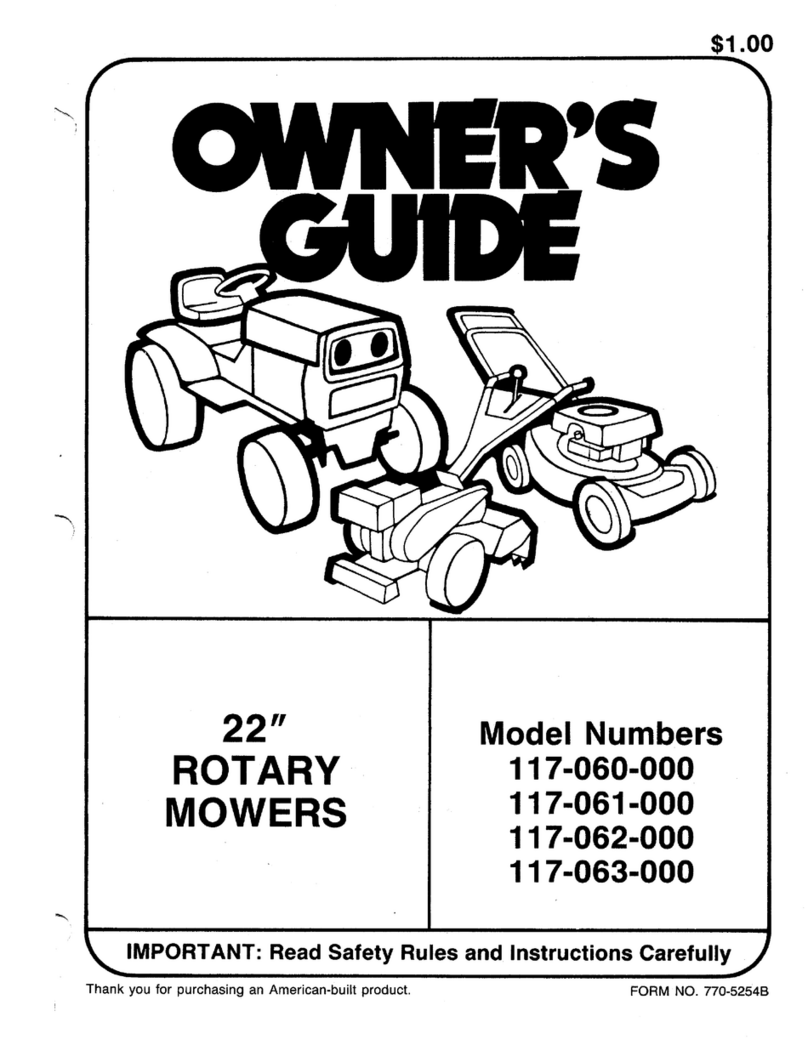 MTD 117-060-000 User manual