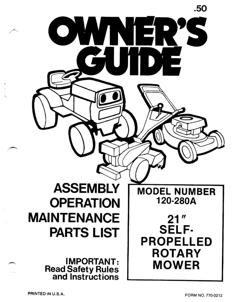 MTD 120-280A User manual