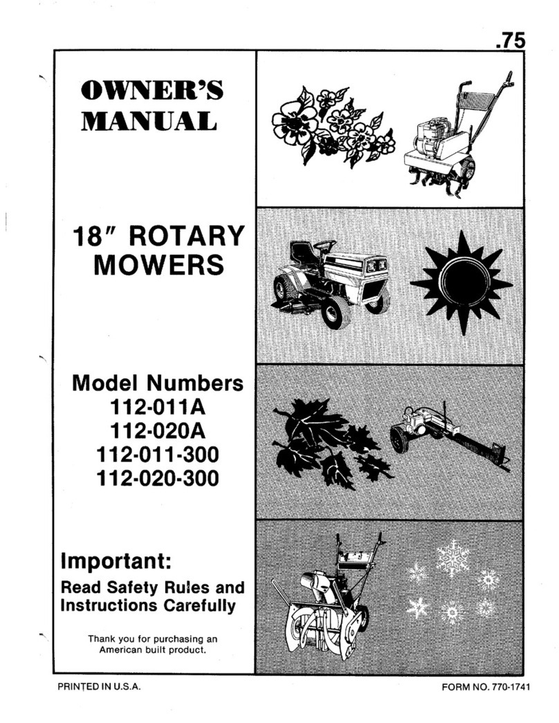 MTD 112-011-300 User manual