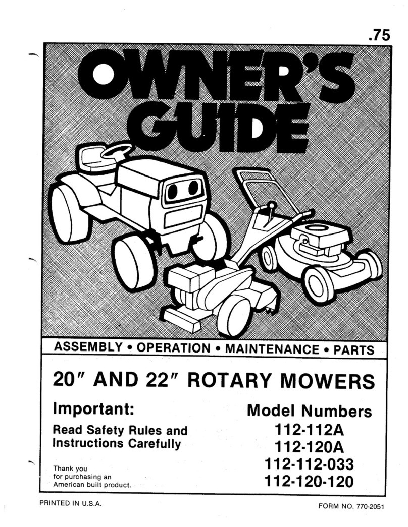 MTD 112-112-033 owner's guide