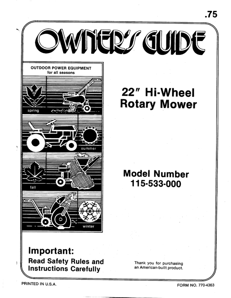MTD 115-533-000 owner's guide