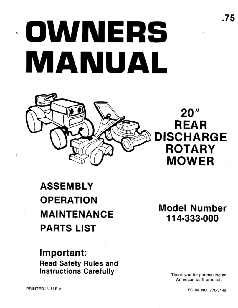 MTD 114-333-000 User manual