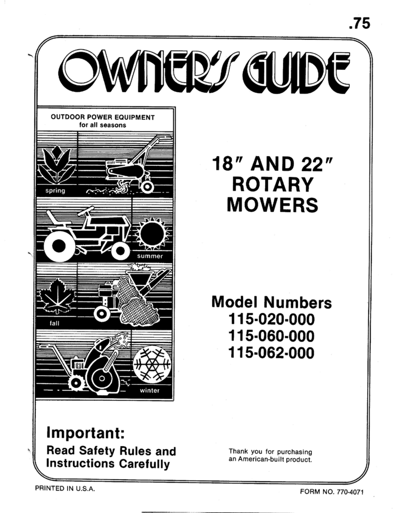 MTD 115-020-000 owner's guide