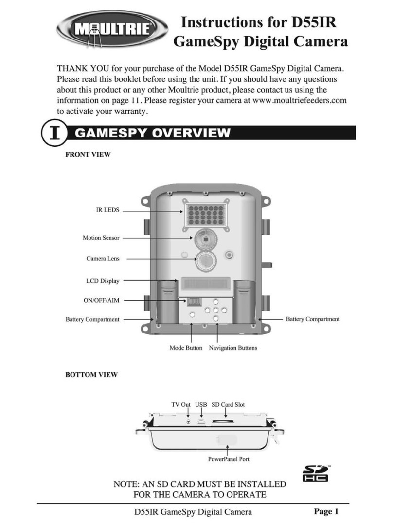 Moultrie GAMESPY D55IR User manual