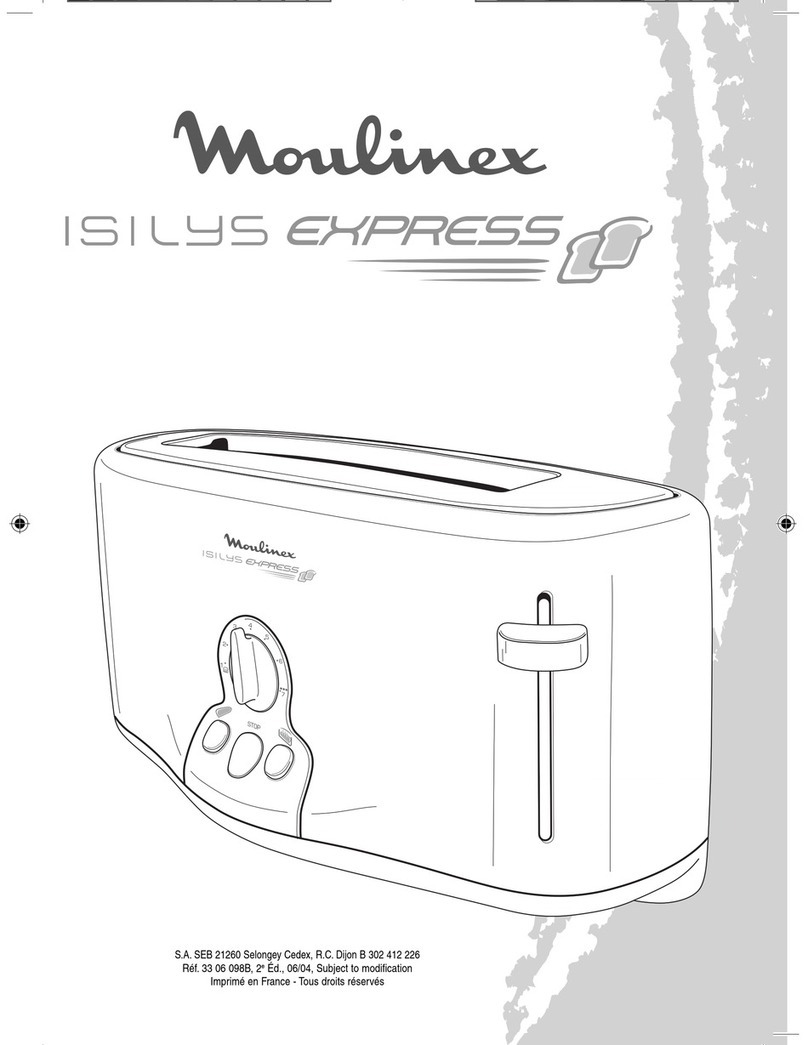 Moulinex Isilys Express User manual