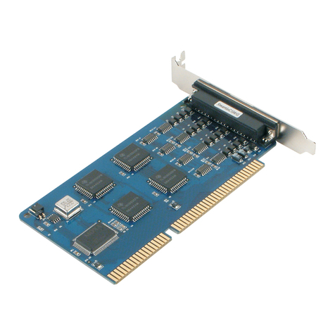 Moxa Technologies Smartio C104H/PCI Series User manual