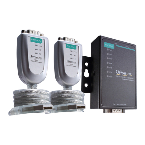 Moxa Technologies UPORT 1100 series User manual