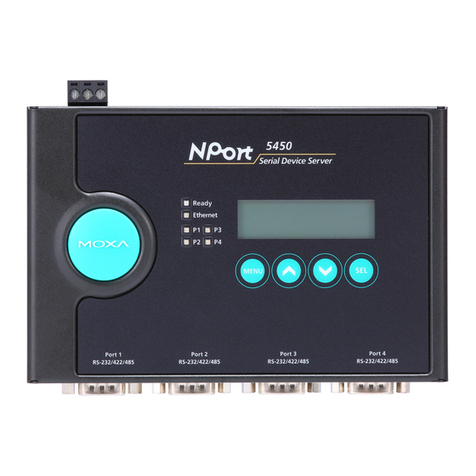 Moxa Technologies 5400 User manual