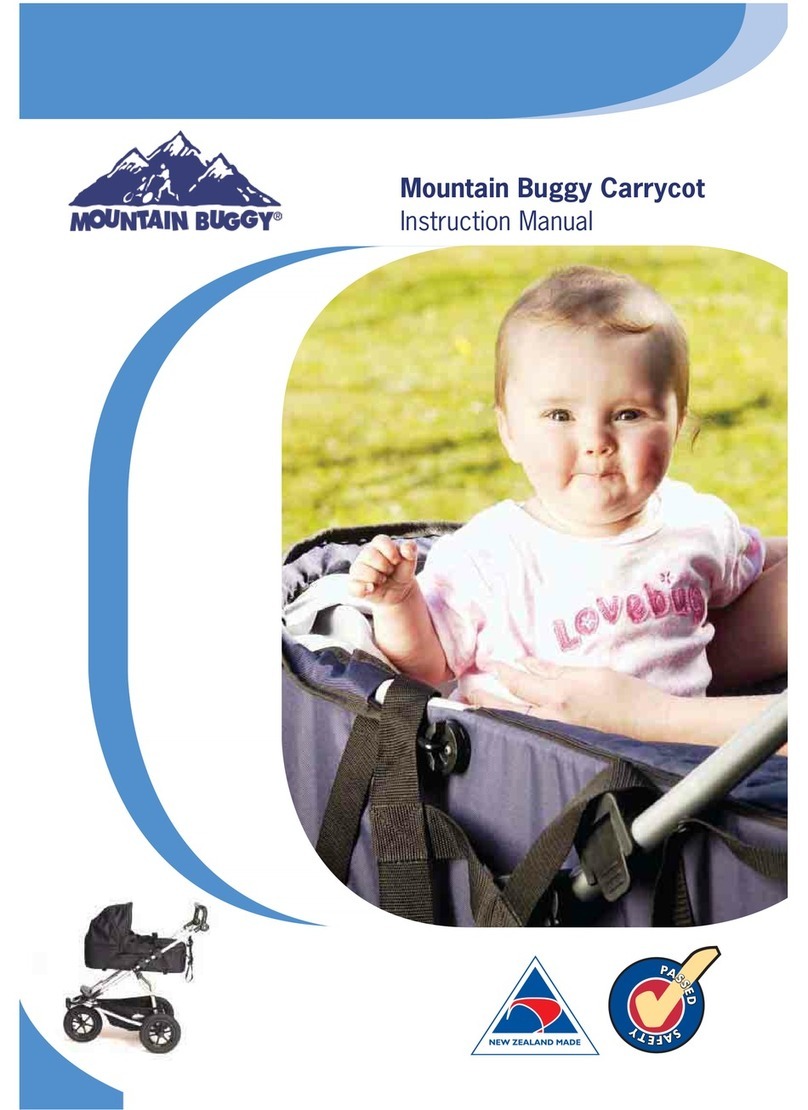 Mountain Buggy Strollers instruction manual