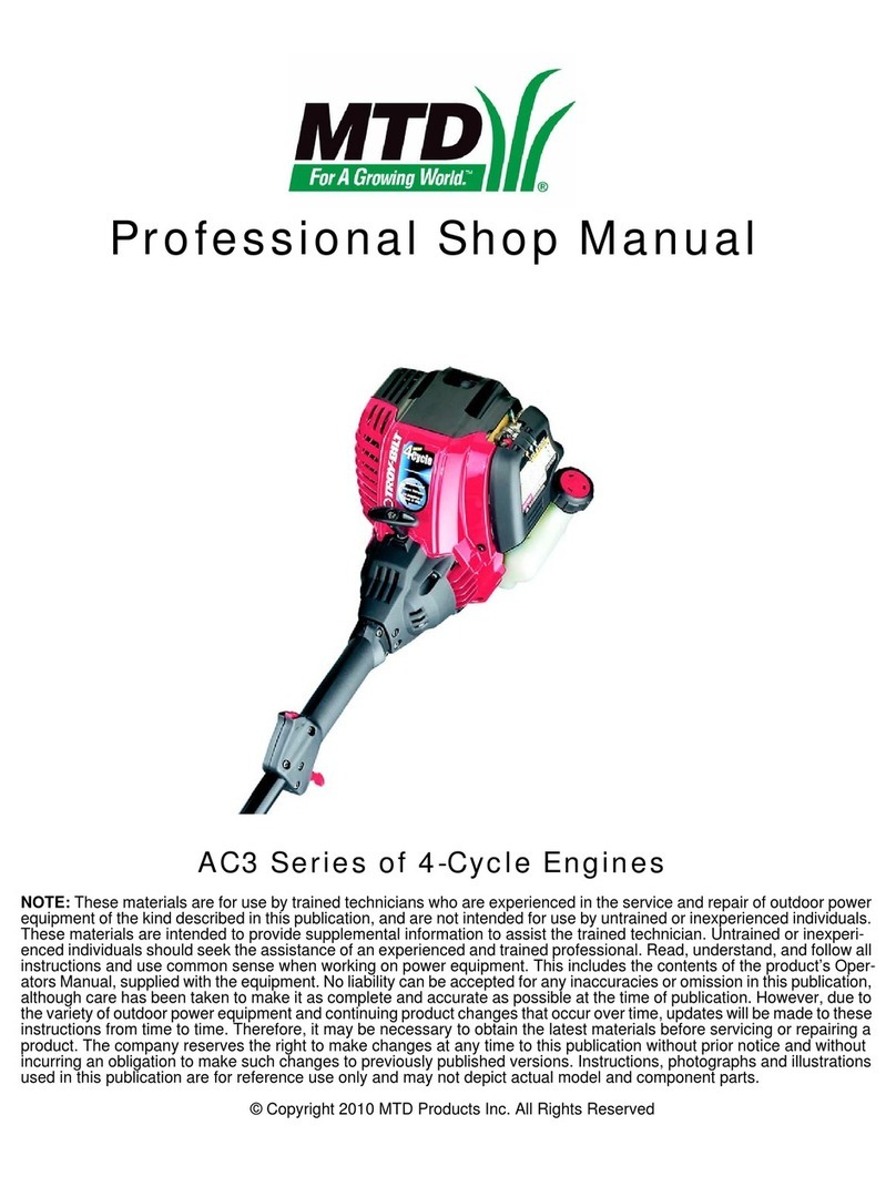 MTD AC3 Series User manual