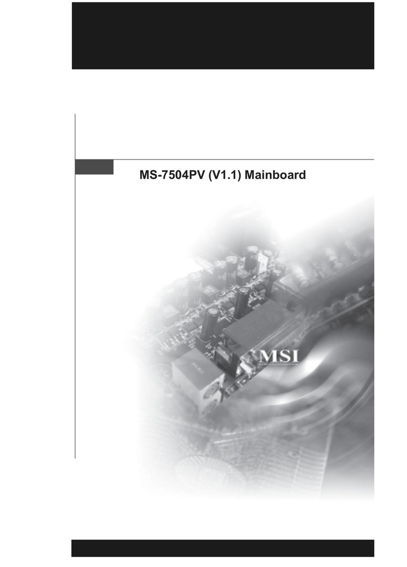 MSI NVIDIA MS-7504PV User manual