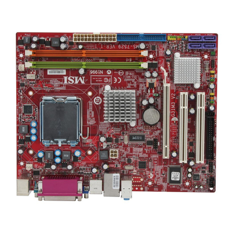 MSI G31M3 Series Instructions for use