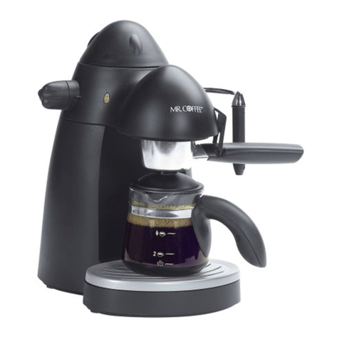 Mr. Coffee ECM20 Instruction manual with recipes Mr. Coffee ECM20 Instruction manual with recipes