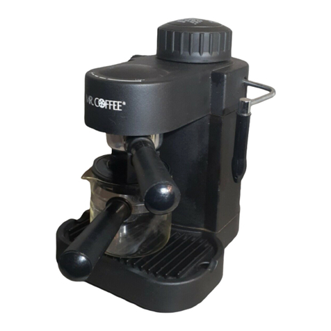 Mr. Coffee ECM10 Instruction manual with recipes
