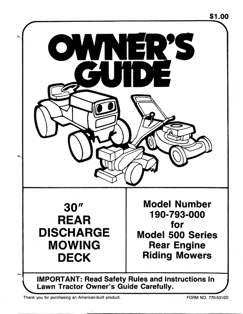 MTD 190-793-000 owner's guide