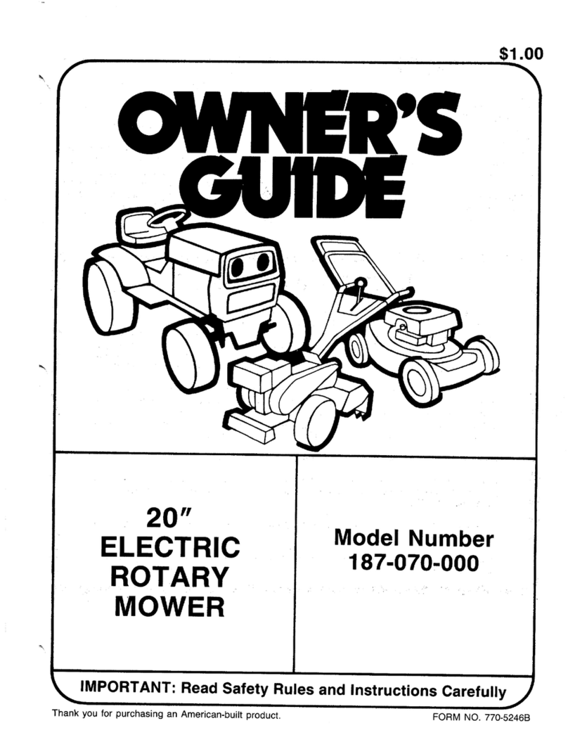 MTD 187-070-000 User manual