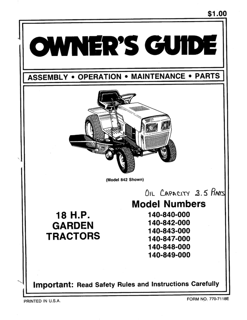 MTD 140-840-000 User manual