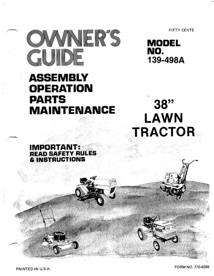 MTD 139-498A owner's guide